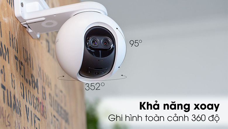 Bảo vệ mọi l&uacute;c mọi nơi quan s&aacute;t 360 độ