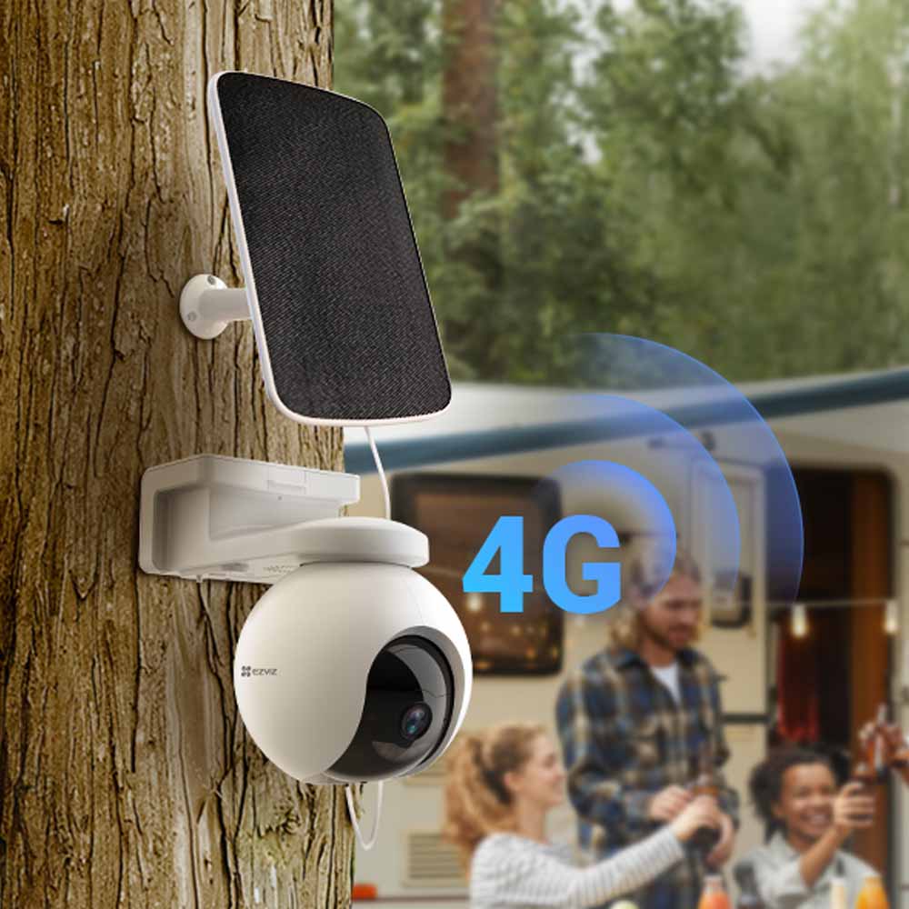 Camera Ezviz EB8 4G 2K – Dùng Pin năng lượng mặt trời (4g)