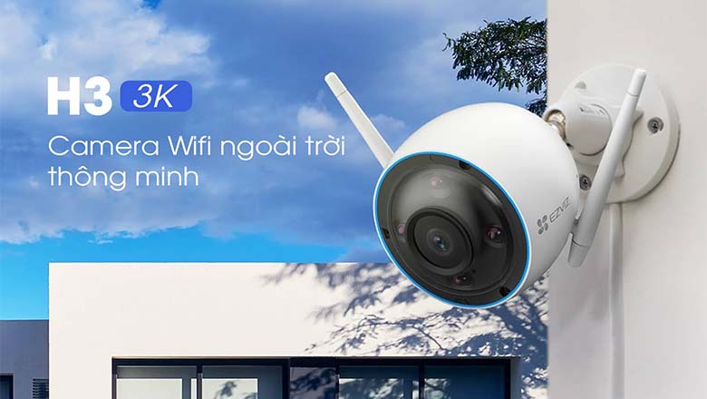 Ezviz CS-H3 cho h&igrave;nh ảnh chuẩn 3K