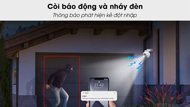 C&ograve;i b&aacute;o động v&agrave; nh&aacute;y đ&egrave;n