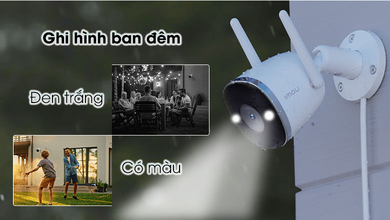 Ghi h&igrave;nh ban đ&ecirc;m với 4 chế độ