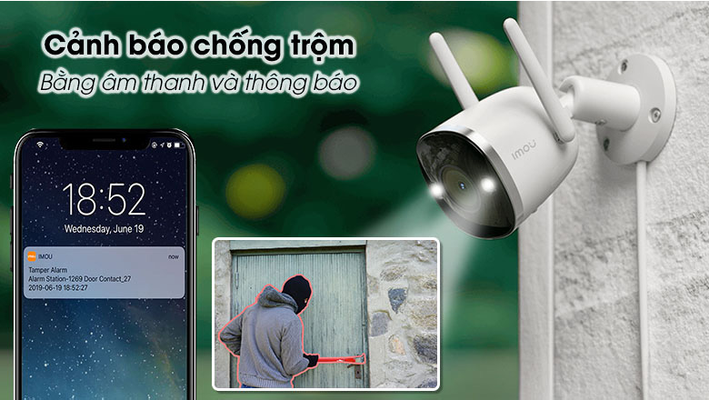 Th&ocirc;ng b&aacute;o khi ph&aacute;t hiện chuyển động, con người