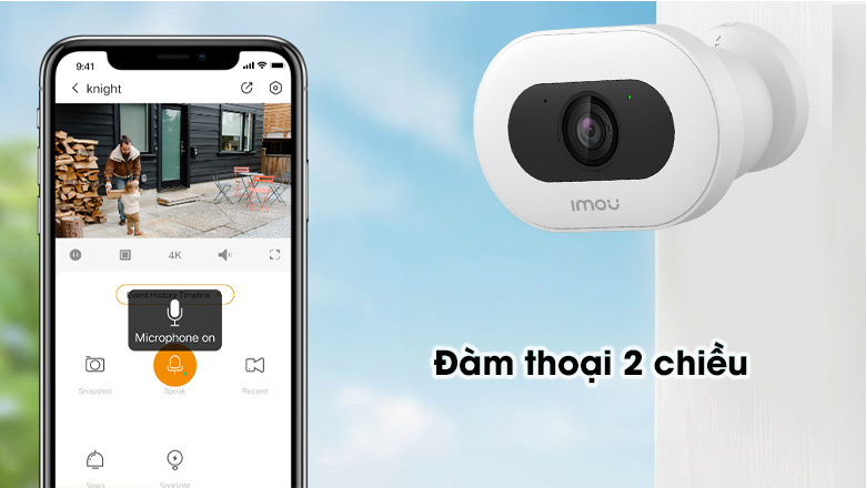 Hỗ trợ đ&agrave;m thoại 2 chiều