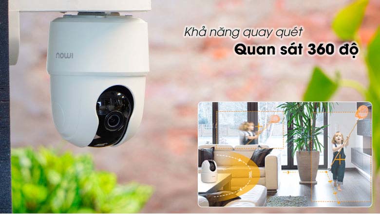 Theo d&otilde;i to&agrave;n cảnh mọi kh&ocirc;ng gian