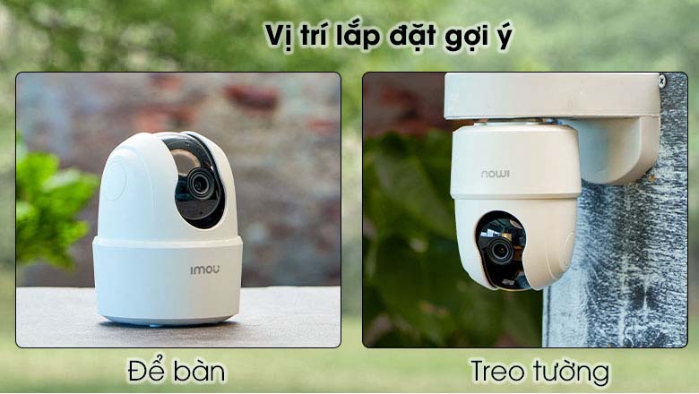 Lựa chọn vị tr&iacute; lắp đặt đa dạng