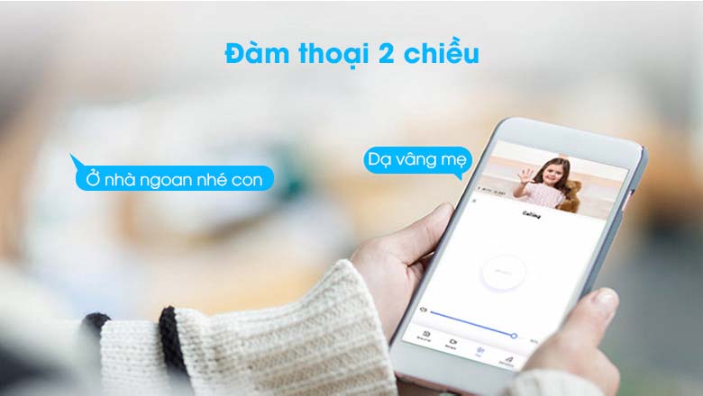 Giao tiếp với tính năng đàm thoại 2 chiều