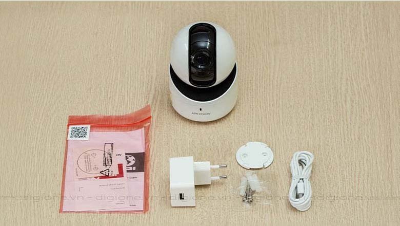Bộ sản phẩm Camera Hikvision Q21 bao gồm