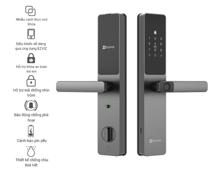 Khóa cửa vân tay thông minh EZVIZ DL05